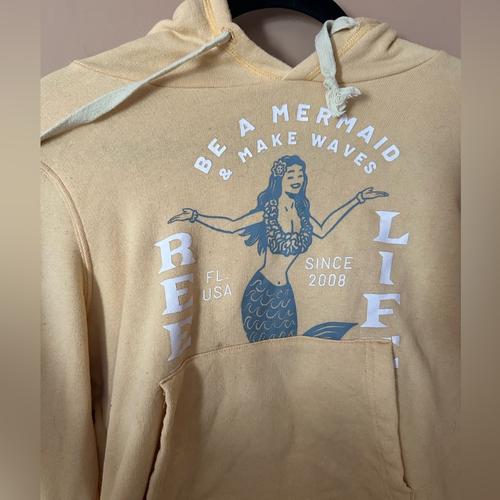 Yellow Mermaid Hoodie - Picture 2 of 3